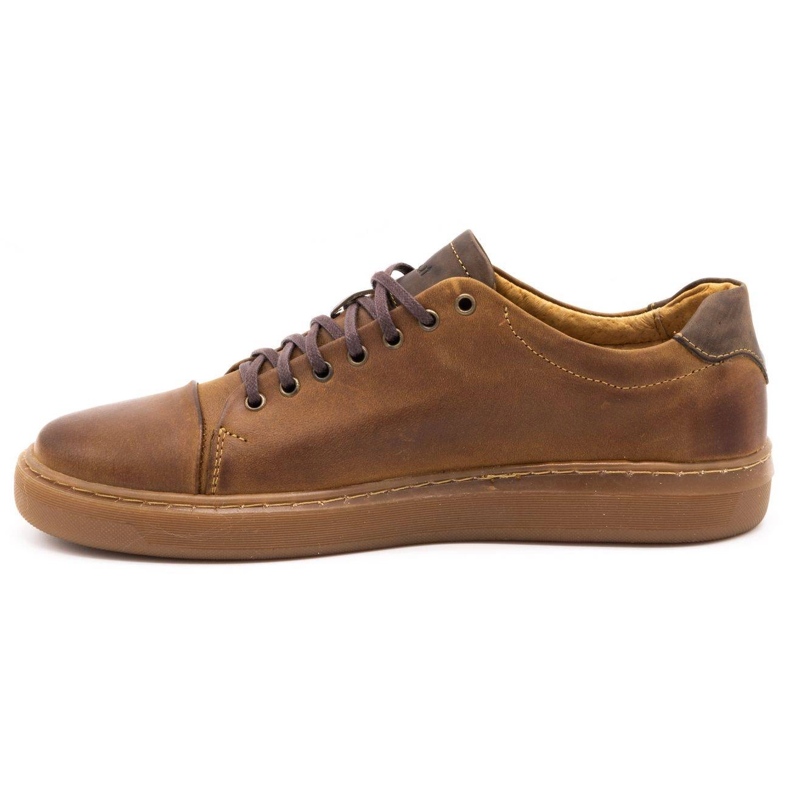 Polbut Men's leather shoes 2109 camel brown 1 Polbut Men's leather shoes 2109 camel brown 1