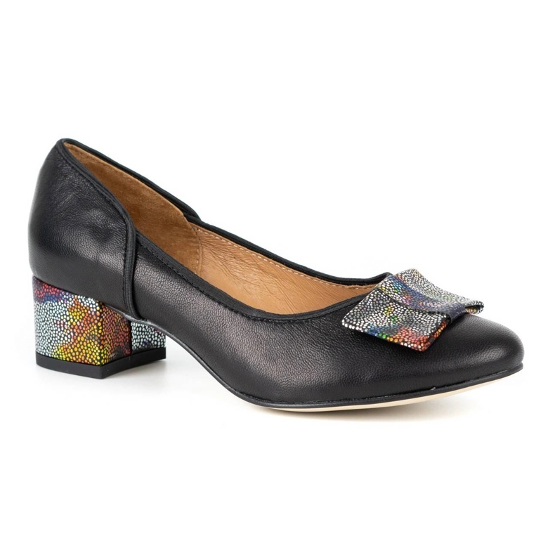 Olivier Shoes for women leather high heels 2261 black 1 Olivier Shoes for women leather high heels 2261 black 1