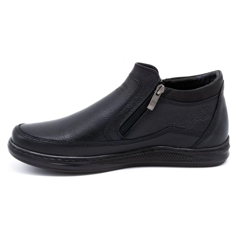 Polbut Men's winter shoes K30F black fleece 1 Polbut Men's winter shoes K30F black fleece 1