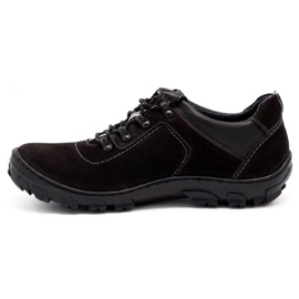 Olivier Men's trekking shoes 7109 black nubuck 1 Olivier Men's trekking shoes 7109 black nubuck 1