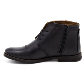 Olivier Black men's winter boots 315MP 1