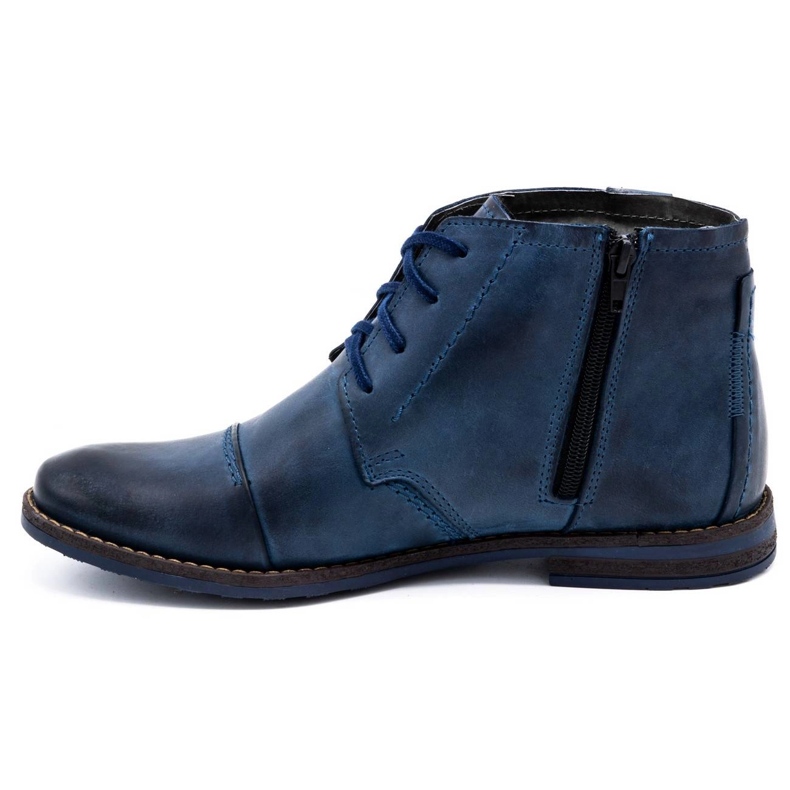 Olivier Men's winter boots 315MP navy blue boots 1 Olivier Men's winter boots 315MP navy blue boots 1