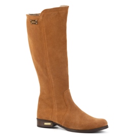 Olivier Fashionable boots Klara red orange 1