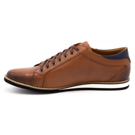 Olivier Men's leather shoes 7008KB brown 1 Olivier Men's leather shoes 7008KB brown 1