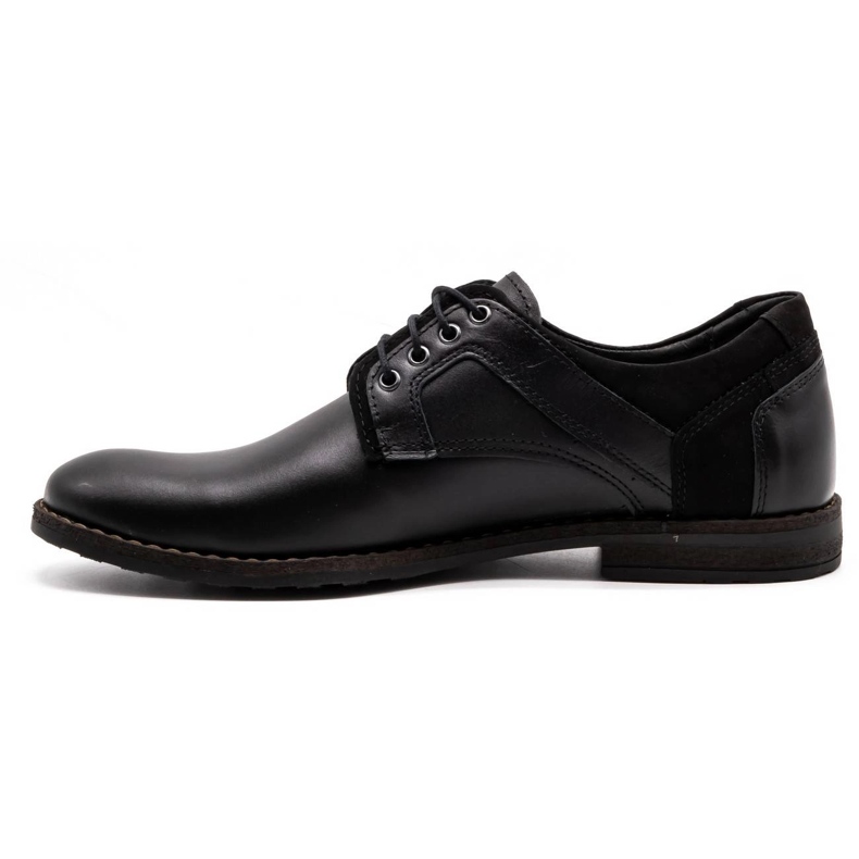 Polbut Leather casual men's shoes 2112 black 1 Polbut Leather casual men's shoes 2112 black 1