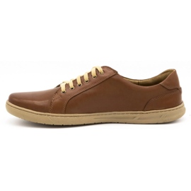 Olivier Men's leather shoes 932DMP brown 1