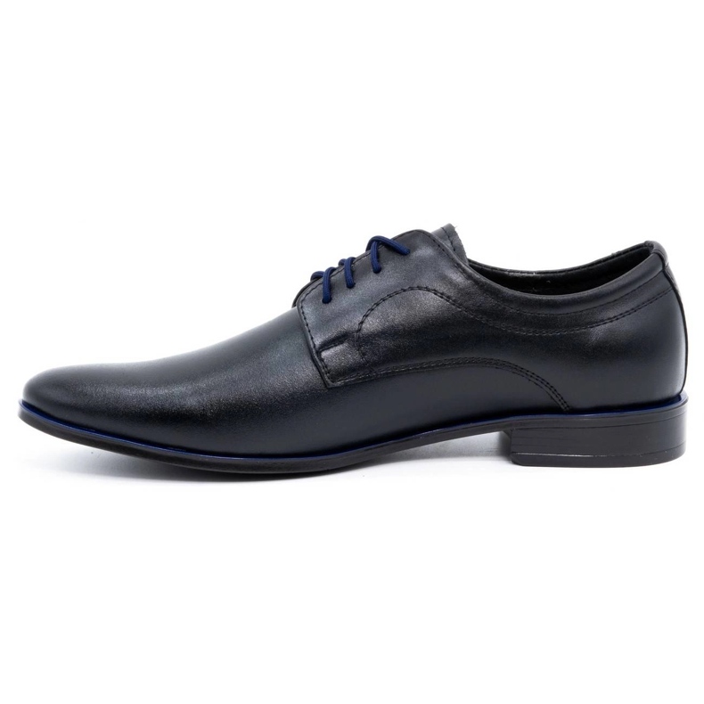 Olivier Men's formal leather shoes 277 black with blue 1 Olivier Men's formal leather shoes 277 black with blue 1