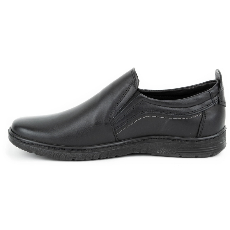 Olivier Leather men's shoes 727MP black 1 Olivier Leather men's shoes 727MP black 1