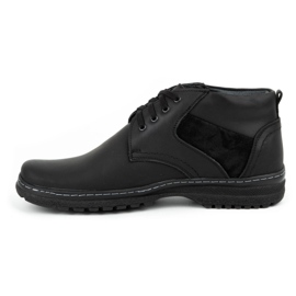 Olivier Men's winter leather boots 219GT black 1 Olivier Men's winter leather boots 219GT black 1