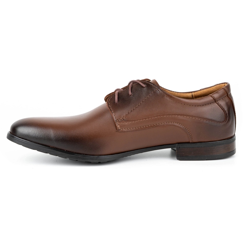 Olivier Leather men's formal shoes 850MA brown 1