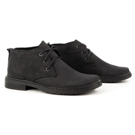 Polbut Men's winter leather shoes 191S black 1 Polbut Men's winter leather shoes 191S black 1