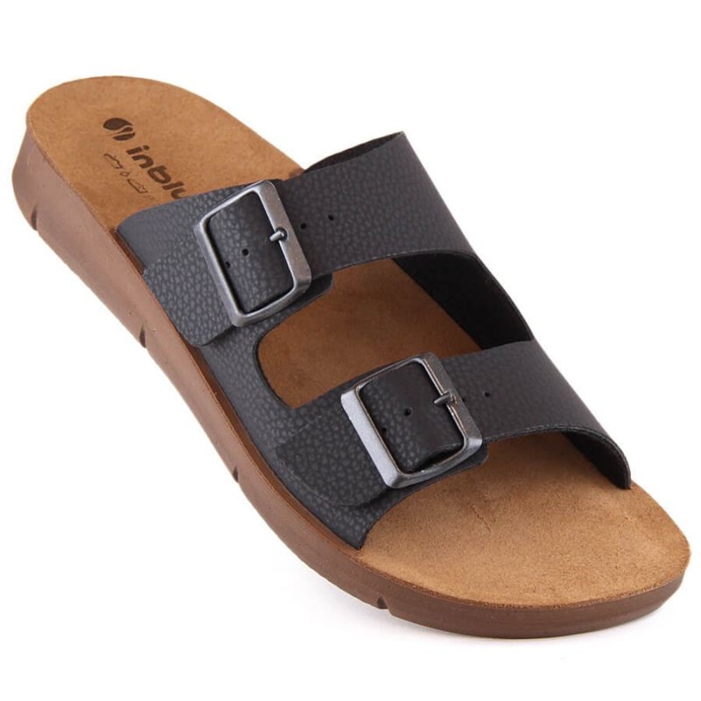 Comfortable Inblu M CM000028-014 slippers black 1