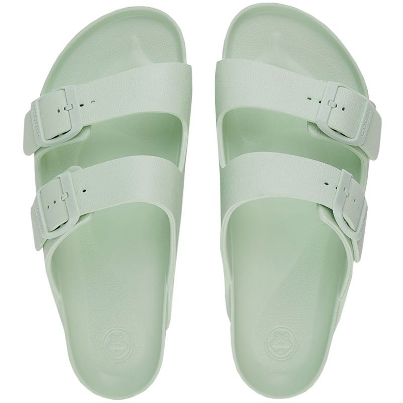 Coqui Kong W 8302-100-5900 slippers green 1