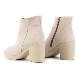 Olivier Riva women's suede insulated boots in light beige 1 Olivier Riva women's suede insulated boots in light beige 1