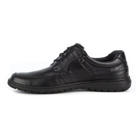 WASAK Men's casual leather shoes 0186W black 1