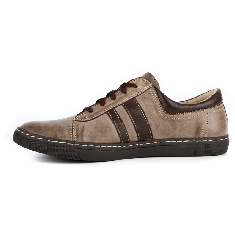 WASAK Men's casual leather shoes 0150W brown 1 WASAK Men's casual leather shoes 0150W brown 1