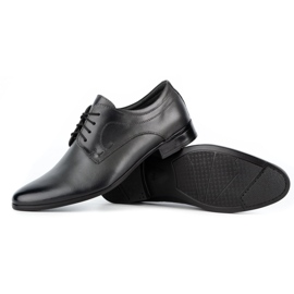 Olivier Men's formal leather shoes 277 gray grey 4
