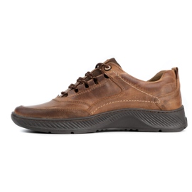 KOMODO Leather men's shoes Sport 922K brown 1