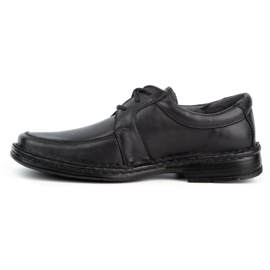 WASAK Men's casual leather shoes 0078W black 1 WASAK Men's casual leather shoes 0078W black 1