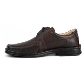 WASAK Men's casual leather shoes 0078W brown 1