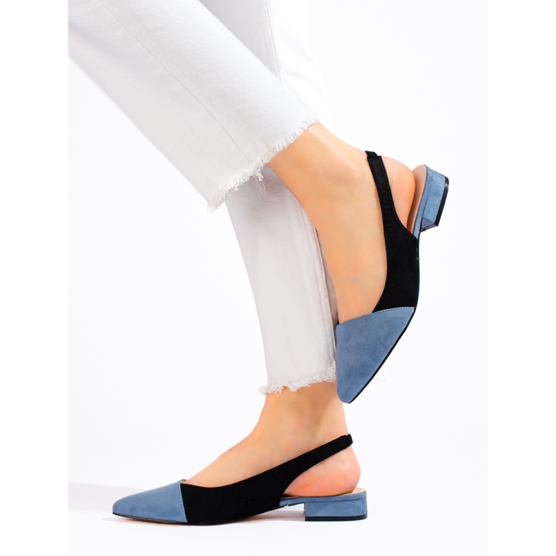 Women's Open Heel Pumps Shelovet black 1