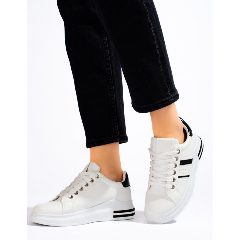 White Shelovet women's sports shoes 1