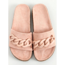 Chain Cork Slides Jarvis Pink 1