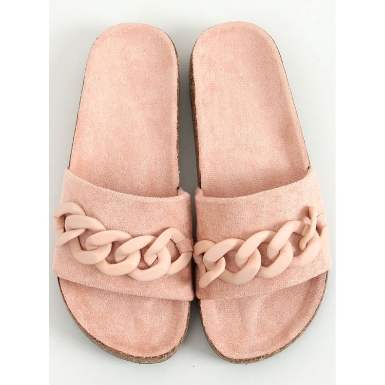 Chain Cork Slides Jarvis Pink 1
