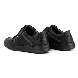 Olivier Men's casual leather shoes 297GT black 4 Olivier Men's casual leather shoes 297GT black 4