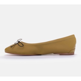 Marco Shoes Passo ballet shoes green 1