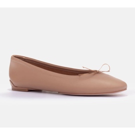 Marco Shoes Passo ballet shoes beige 1
