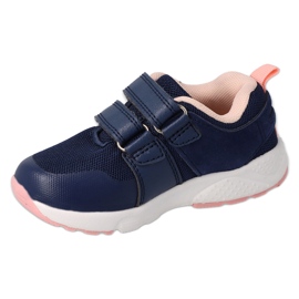 Befado children's shoes 516X250 navy blue pink 1 Befado children's shoes 516X250 navy blue pink 1
