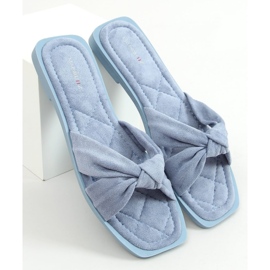 Teese Blue women's slippers 1