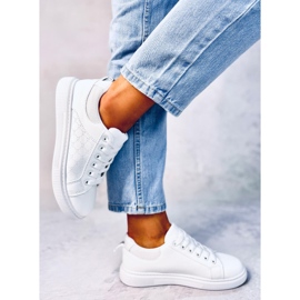BM Keeler White Women's Sneakers 1