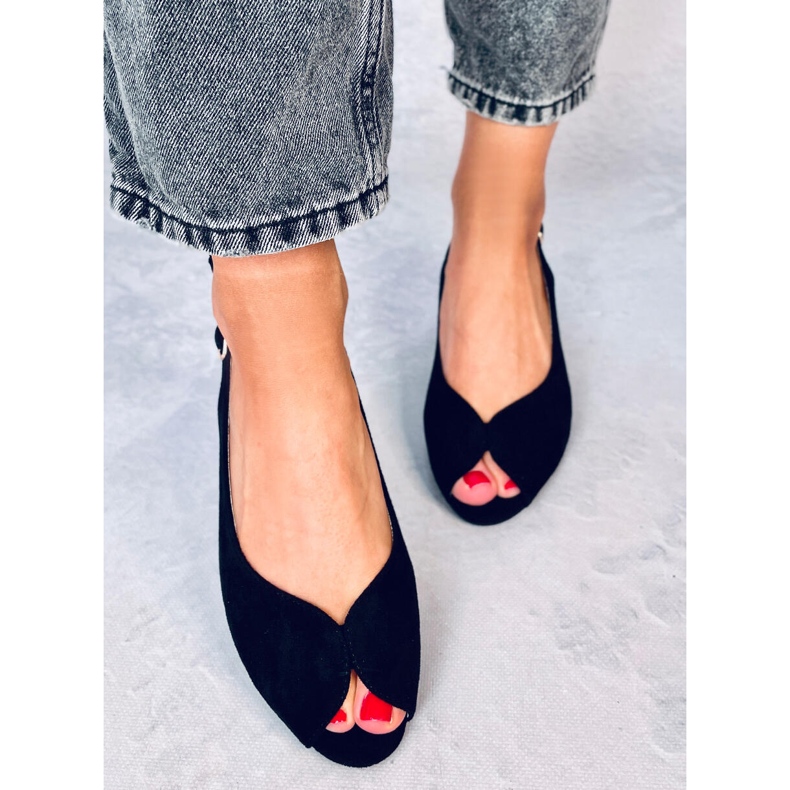 BM Venus Black heeled sandals 1