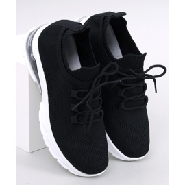 BM Caruso Black sock sports shoes 1
