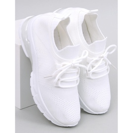 BM Caruso White sock sports shoes 1