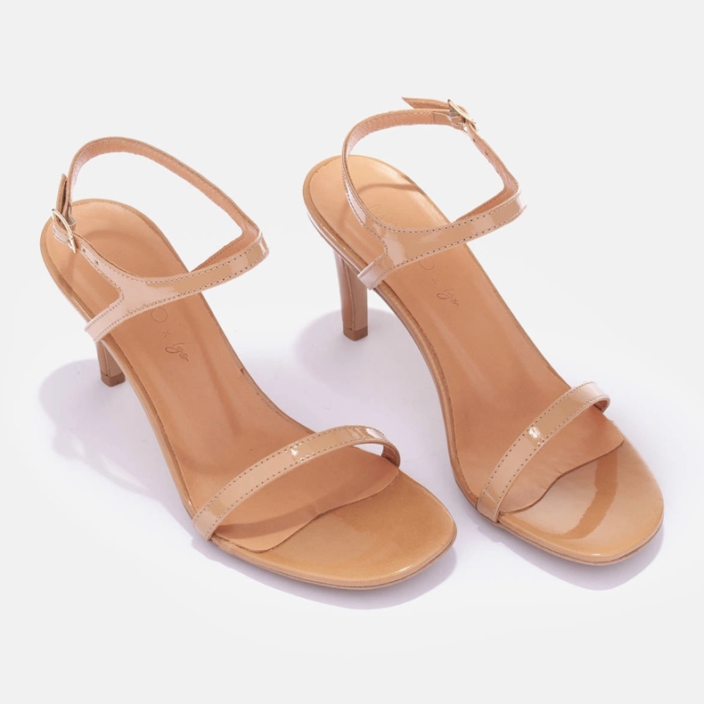 Marco Shoes High-heeled sandals brown 1 Marco Shoes High-heeled sandals brown 1