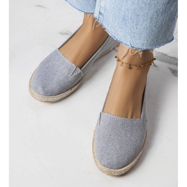 Women's gray Amiral espadrilles grey 1