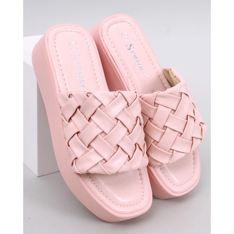Wedge sandals Inaba Pink 1