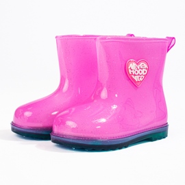 Galoshes for girls Shelovet pink 1