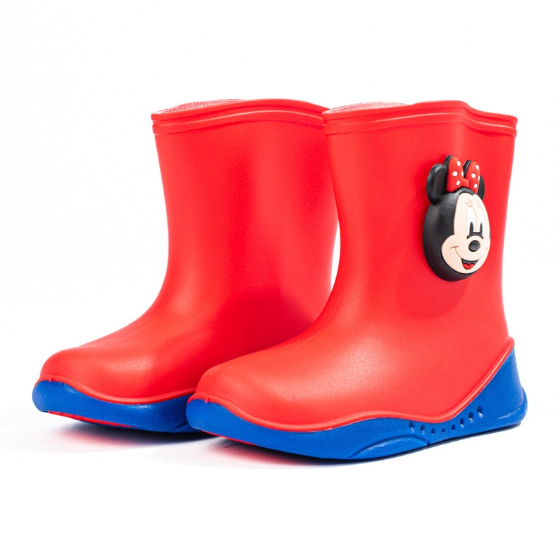 Girls' red galoshes 1