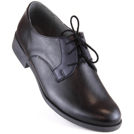 Youth formal communion shoes black Kornecki 6120 1 Youth formal communion shoes black Kornecki 6120 1