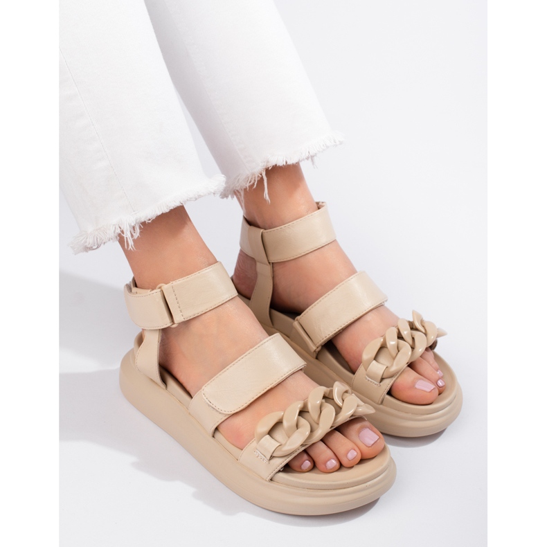 Fashionable LA.FI Sandals beige 1