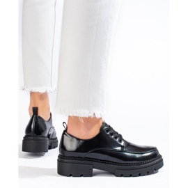 La.Fi Stylish lace-up shoes black 2