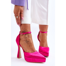 Fashionable High Heel Pumps Fuchsia Madness pink 1
