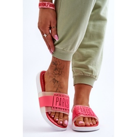 Women's Sport Slippers Neon Pink Sunrise 1 Women's Sport Slippers Neon Pink Sunrise 1