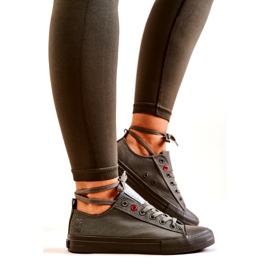 Low Sneakers Big Star JJ274004 Khaki green 4