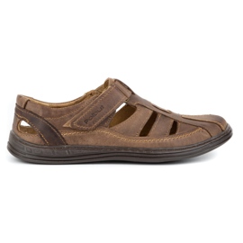 Polbut Brown men's shoes K18 1