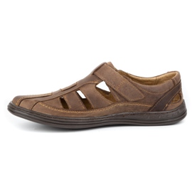 Polbut Brown men's shoes K18 2 Polbut Brown men's shoes K18 2